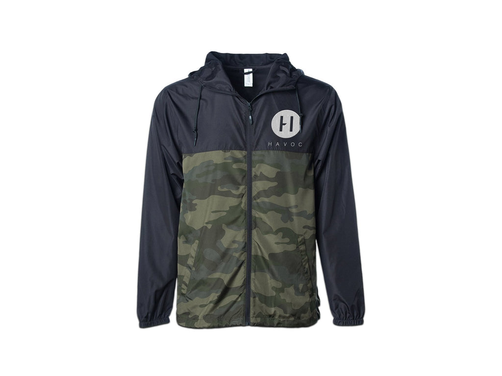 Camo Windbreaker